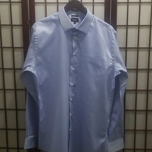 NEIMAN MARCUS men's long sleeve button down shirt